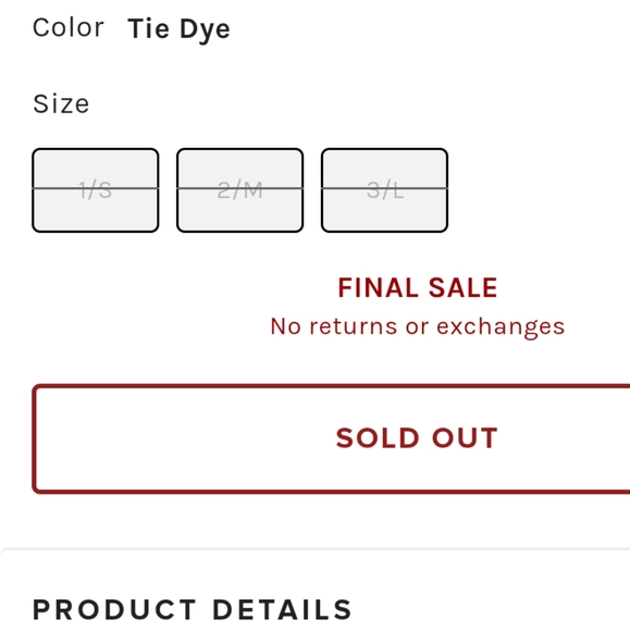 Nwt Revolve Reina Olga tye dye rainbow bikini size 2/6 - Picture 4 of 5